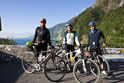 Radfahrer an der Ostküste