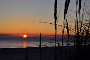 Sonnenaufgang auf der Insel Usedom