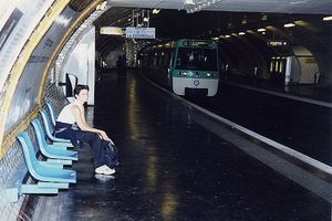 In einer der zahlreichen Métro-Stationen