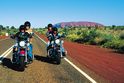 Motorradtour im roten Zentrum