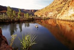 Fischen am Chamberlain Gorge