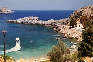 Badebucht bei Lindos