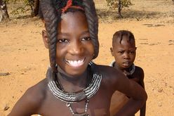Himba-Frau in Namibia
