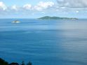 Blick von Pralin nach La Digue
