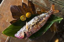 frisch zubereiteter Fisch